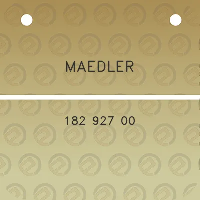 maedler-182-927-00