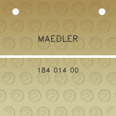 maedler-184-014-00