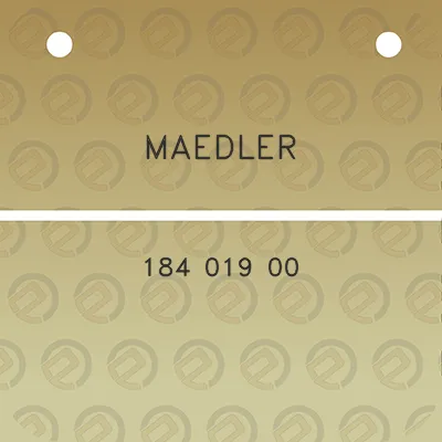 maedler-184-019-00