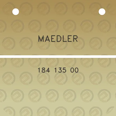 maedler-184-135-00