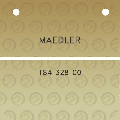 maedler-184-328-00