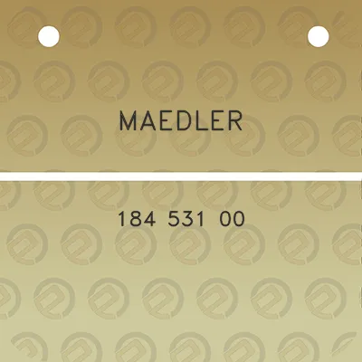 maedler-184-531-00