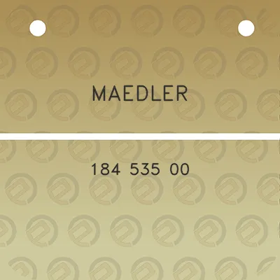 maedler-184-535-00