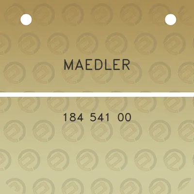 maedler-184-541-00