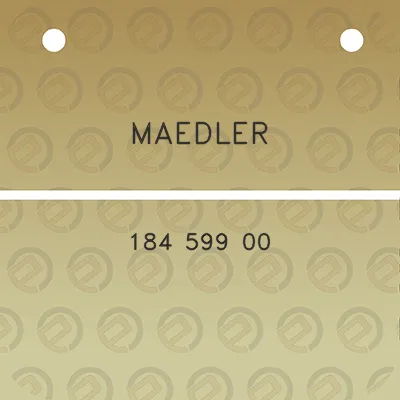 maedler-184-599-00