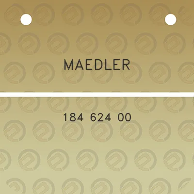 maedler-184-624-00