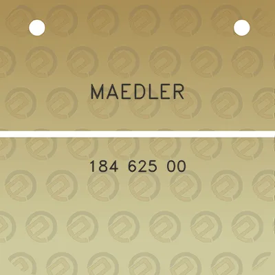 maedler-184-625-00