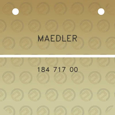 maedler-184-717-00