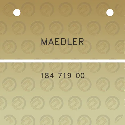 maedler-184-719-00