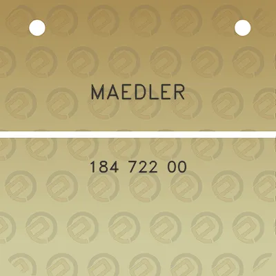 maedler-184-722-00