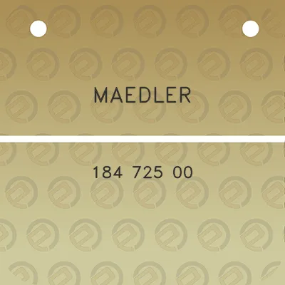 maedler-184-725-00