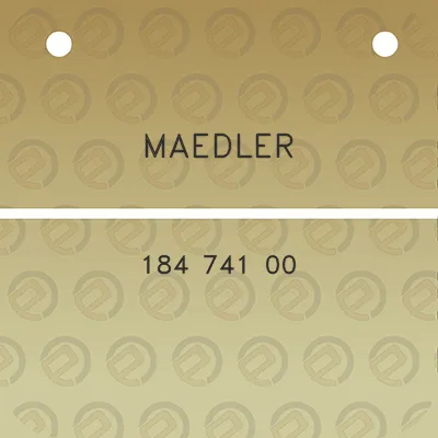 maedler-184-741-00