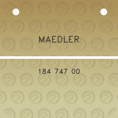 maedler-184-747-00