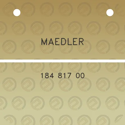 maedler-184-817-00