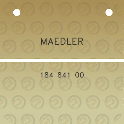 maedler-184-841-00