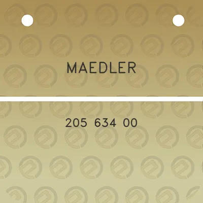 maedler-205-634-00