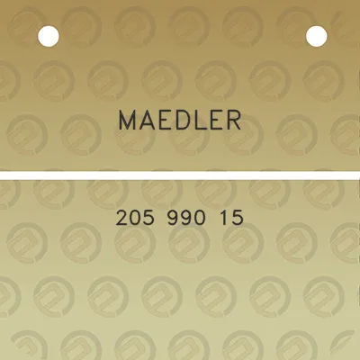 maedler-205-990-15