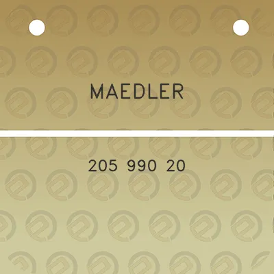 maedler-205-990-20