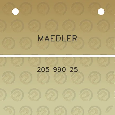 maedler-205-990-25