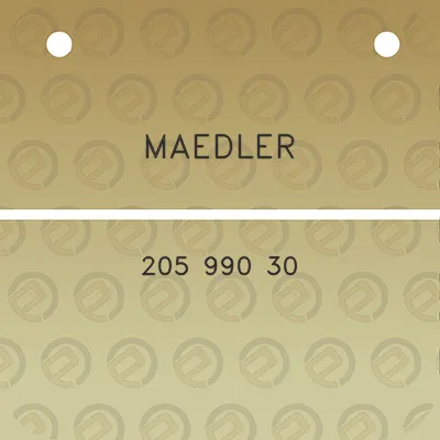 maedler-205-990-30