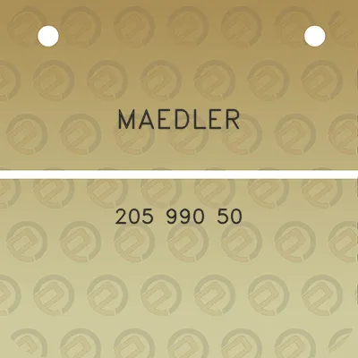 maedler-205-990-50