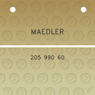 maedler-205-990-60