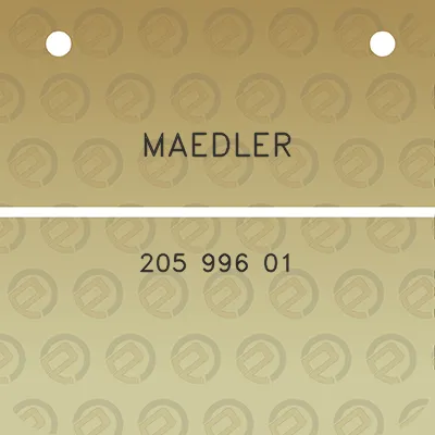 maedler-205-996-01