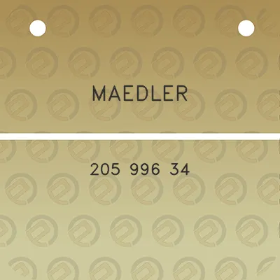 maedler-205-996-34