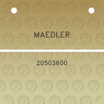 maedler-20503600