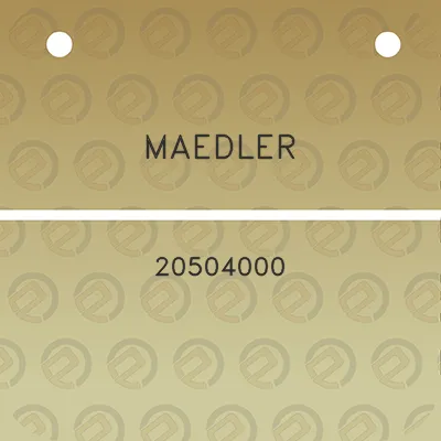 maedler-20504000