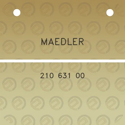 maedler-210-631-00