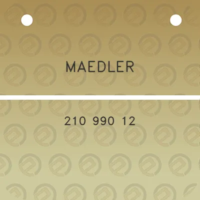 maedler-210-990-12