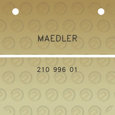 maedler-210-996-01