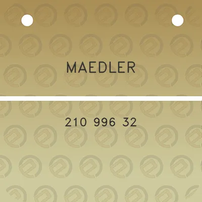 maedler-210-996-32