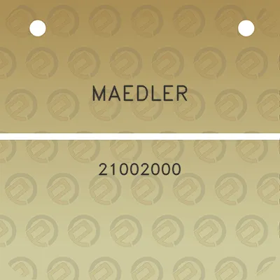 maedler-21002000