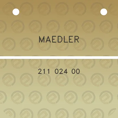 maedler-211-024-00