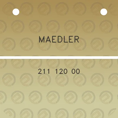 maedler-211-120-00