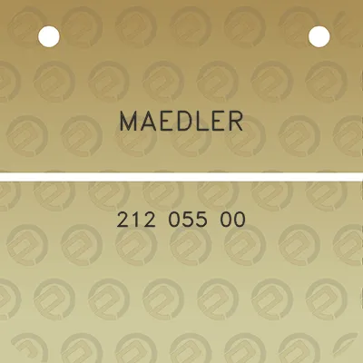 maedler-212-055-00