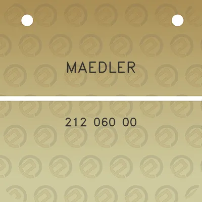 maedler-212-060-00