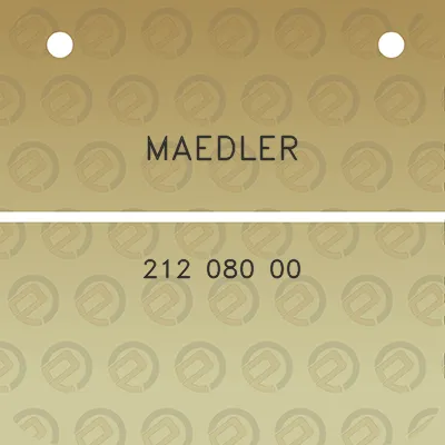 maedler-212-080-00