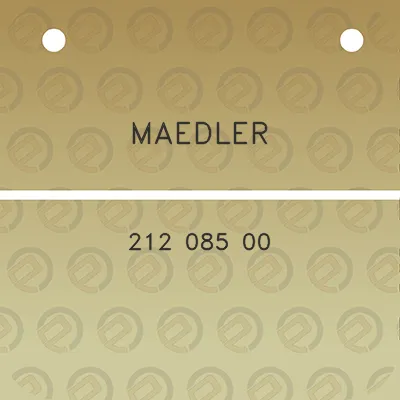 maedler-212-085-00