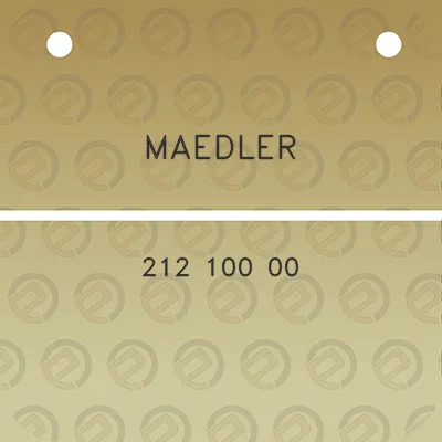 maedler-212-100-00