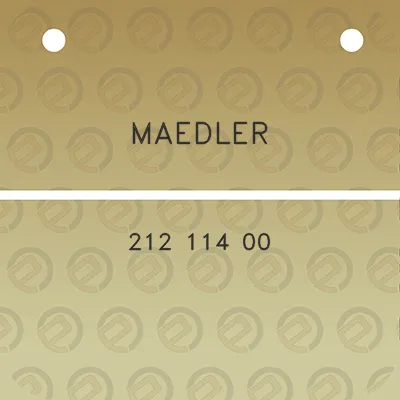 maedler-212-114-00