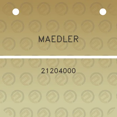 maedler-21204000