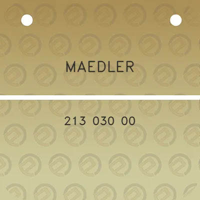 maedler-213-030-00