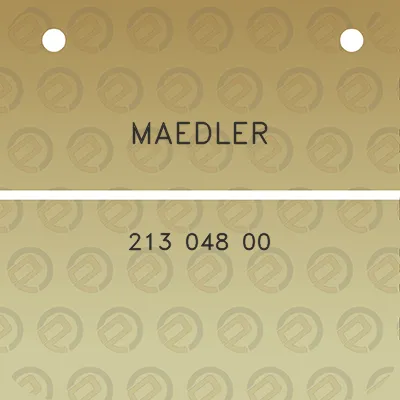 maedler-213-048-00