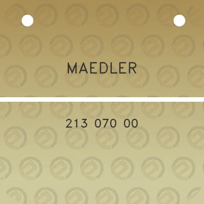 maedler-213-070-00