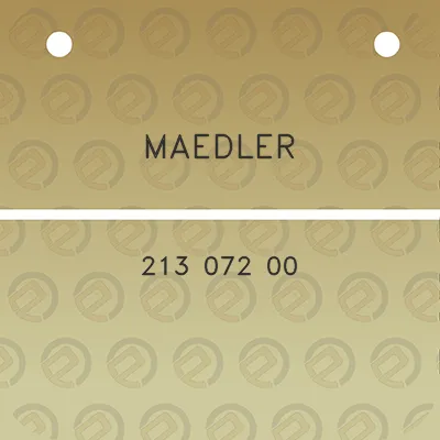 maedler-213-072-00