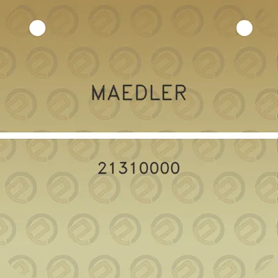 maedler-21310000