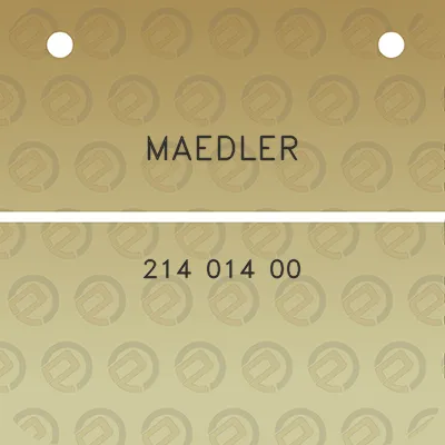 maedler-214-014-00